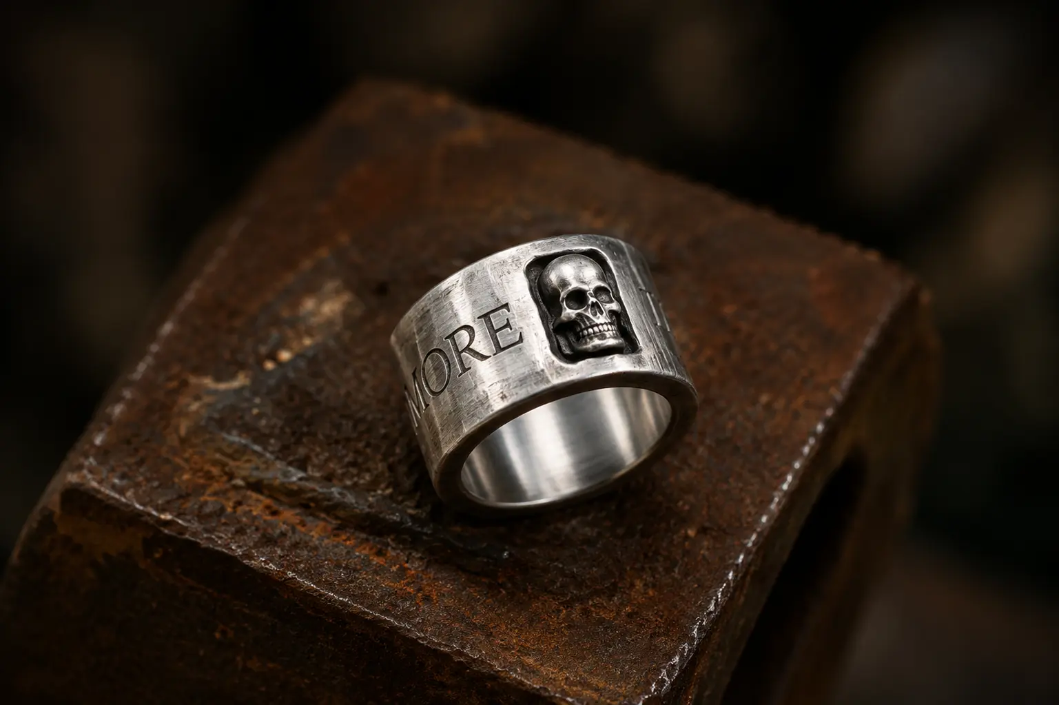 Handgefertigter Ring von Goldschmied Martin Brunner – Unikat aus dem Atelier Zeitzone 65 (Nr. 10)