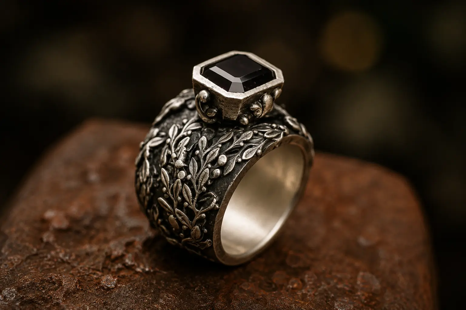 Handgefertigter Ring von Goldschmied Martin Brunner – Unikat aus dem Atelier Zeitzone 65 (Nr. 8)